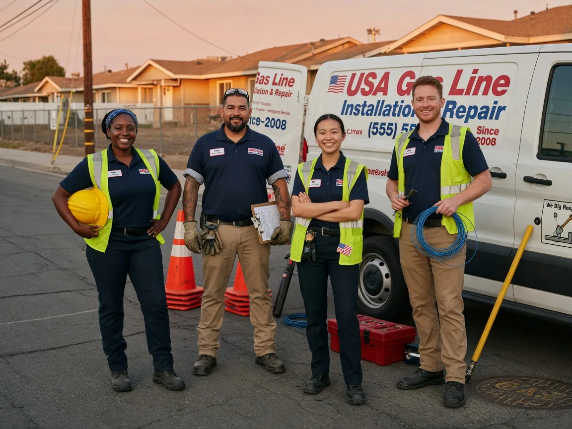 Gas Line Installation company in Westville, NJ